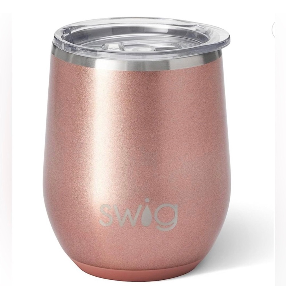 Swig Rose Gold Insulated Tumbler 12oz
